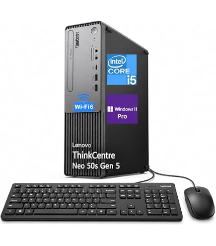 Amazon.com: Lenovo ThinkCentre neo 50s Gen 5 12XF000WUS Desktop